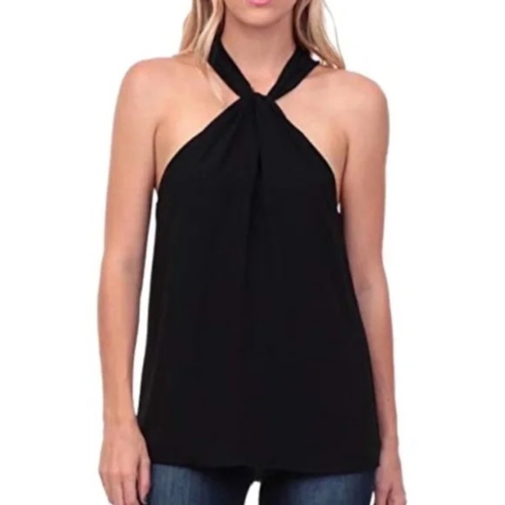 Naked Zebra Halter Top - Large